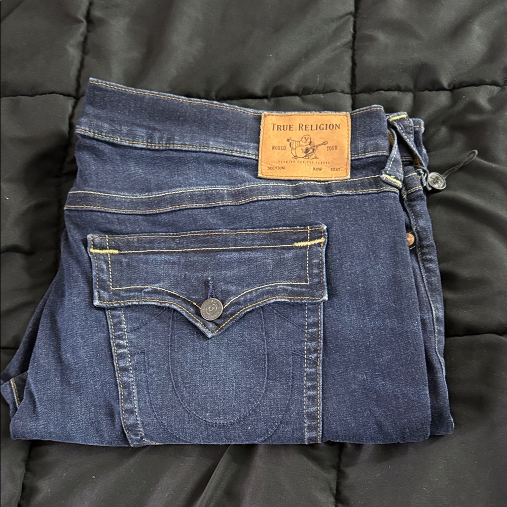 True Religion Dark Blue Denim Pants